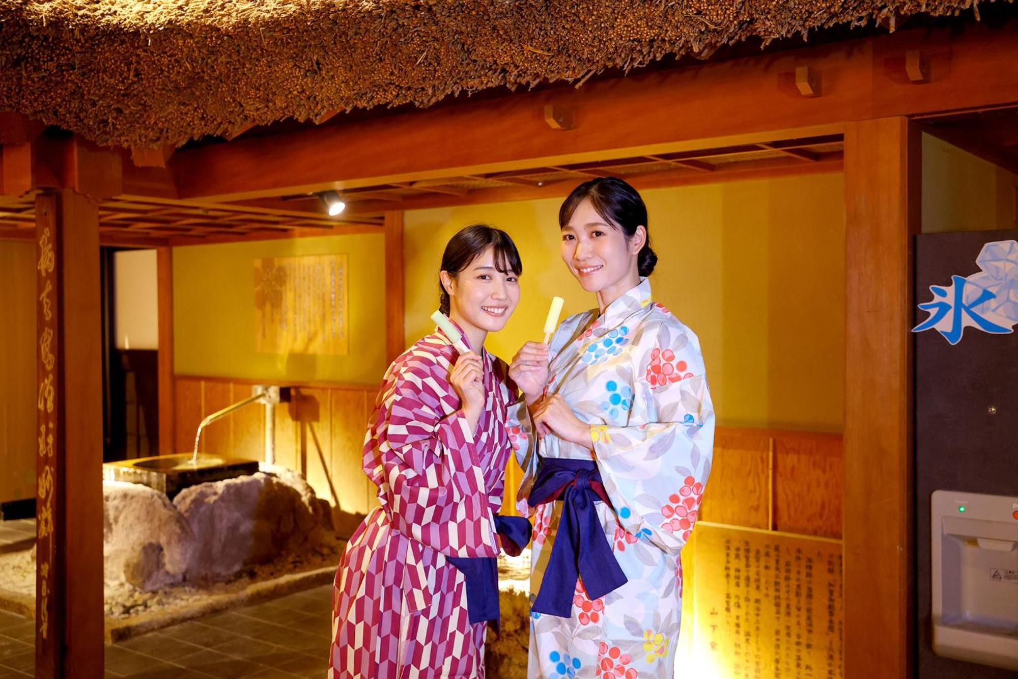 Готель Ooedo Onsen Monogatari Premium Yamashitaya Каґа Екстер'єр фото